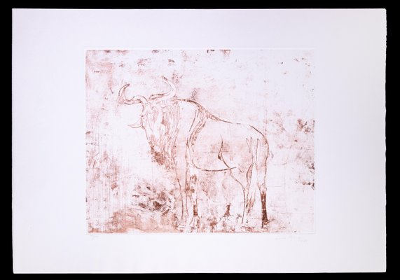 Aldo Pagliacci, Buffalo, Original Etching, 1971-ZCI-1179718