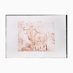 Aldo Pagliacci, Buffalo, Original Etching on Paper, 1971-ZCI-1178797