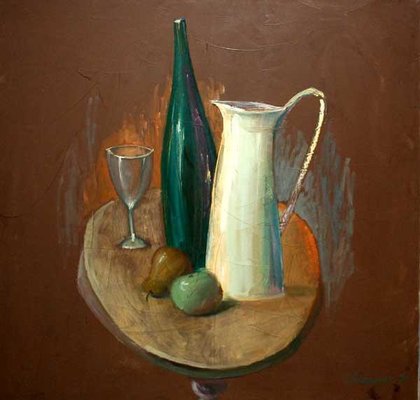 Aleksandr Pietrenko, Bottle and a Pitcher, 1995-XHG-928152