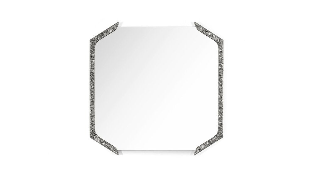 Alentejo Nickel Square Mirror by InsidherLand