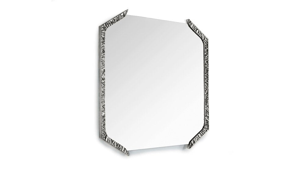 Alentejo Nickel Square Mirror by InsidherLand