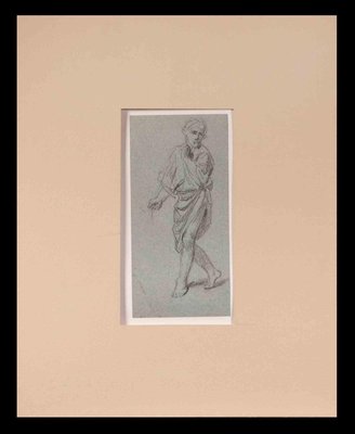 Alexandre Bida, Figure, Original Drawing, Mid-19th Century-ZCI-1343933