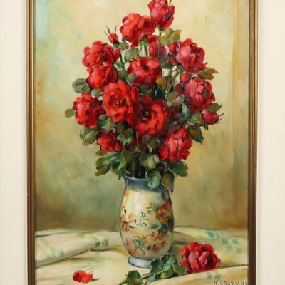 Alfio Paolo Graziani, Untitled, Oil on Canvas, Framed-VMM-2020761