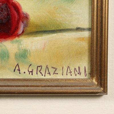 Alfio Paolo Graziani, Untitled, Oil on Canvas, Framed-VMM-2020761