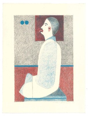 Alfonso Avanessian, Figure, Lithograph, 1969-ZCI-871628