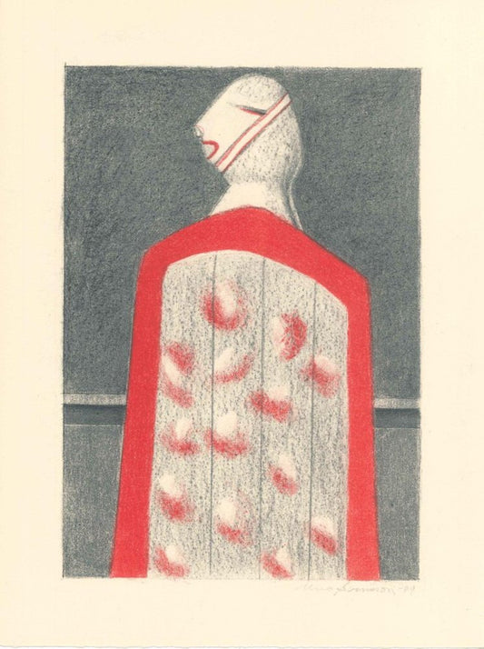 Alfonso Avanessian, Figure, Original Lithograph, 1989