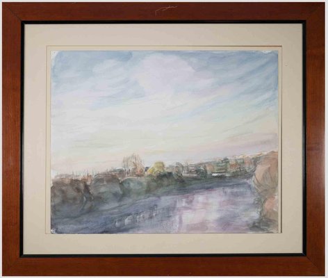 Alfonso Avanessian, View of Rome, Oil on Canvas, 1990s, Framed-ZCI-1761987