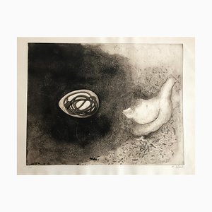 Alfred Hofkunst, Eggsplosion, 1970, Etching-KHH-1202341