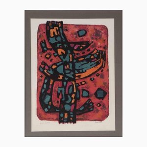 Alfred Manessier, Abstract Composition, Original Lithograph- Mid 20th-Century-ZCI-1163375