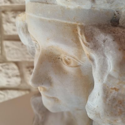 Alfredo Neri, Bust, Carrara Marble-GSF-1803910