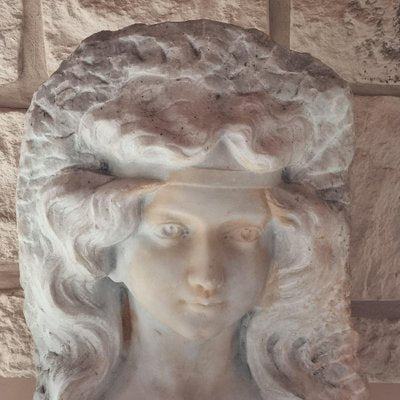 Alfredo Neri, Bust, Carrara Marble-GSF-1803910