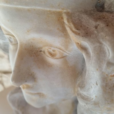 Alfredo Neri, Bust, Carrara Marble-GSF-1803910