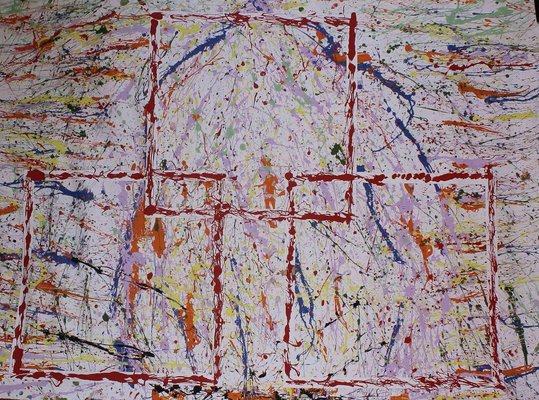 Alfredo Pizzi, Quadrangles, Painting, 2021-ZCI-1770143