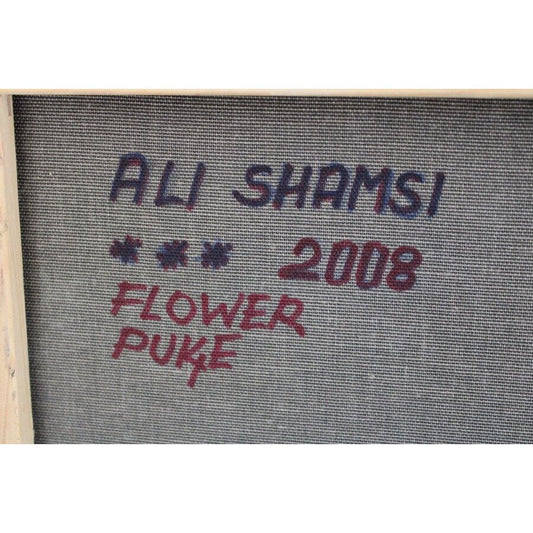 Ali Shamsi, Flower, 2008, Oil on Canvas