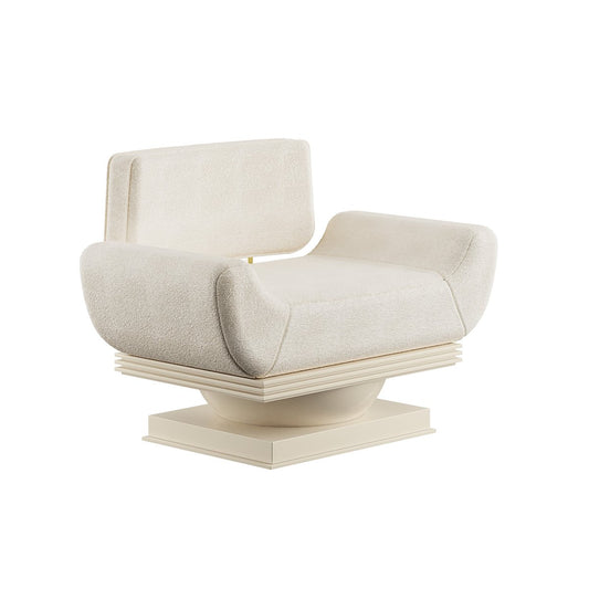 Alice Armchair in Cream by HOMMÉS Studio