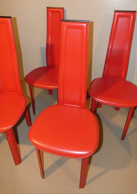 Alice Chairs attributed to Giorgio Cattelan for Cattelan, Italy, 1980s, Set of 4-ERB-549097