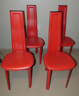 Alice Chairs attributed to Giorgio Cattelan for Cattelan, Italy, 1980s, Set of 4-ERB-549097