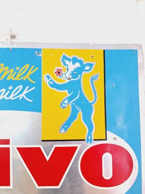 Alivo Milk Shop Advertisement Sign, 1970s-FRB-1766032