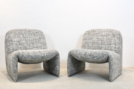 Alky Chairs attributed to Giancarlo Piretti for Artifort, Set of 2