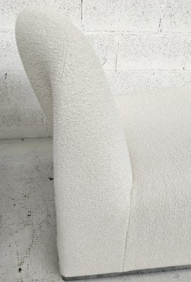 Alky Chairs in White Bouclè by Giancarlo Piretti for Anonima Castelli, 1970s, Set of 2-RNN-2000892