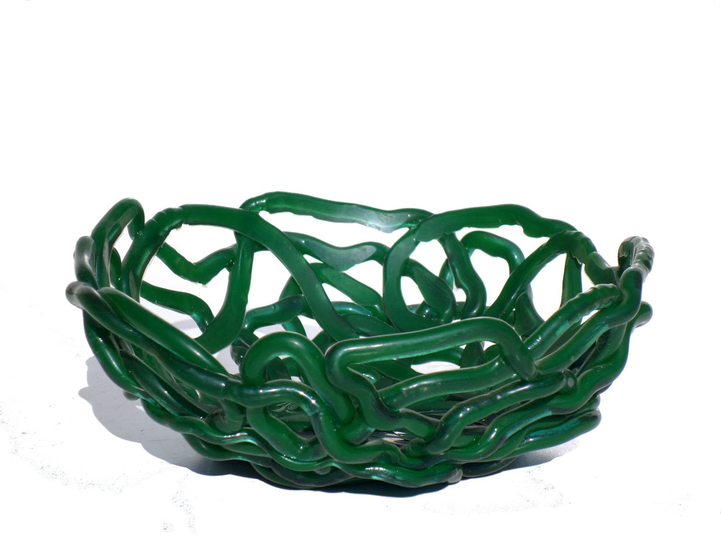 All Fruits Fish Bowl in Green Resin by Gaetano Pesce, 2004