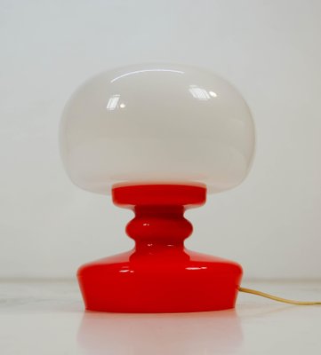 All Glass Table Lamp by Valasske Mezirici, 1970s-TZ-847220