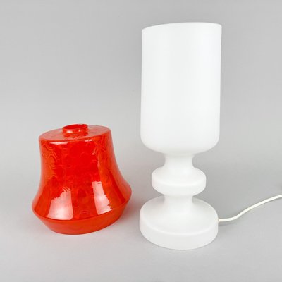 All-Glass Table Lamp, Former Czechoslovakia, 1960s-TZ-2018675