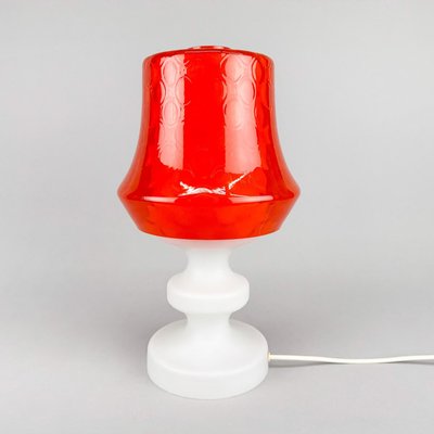 All-Glass Table Lamp, Former Czechoslovakia, 1960s-TZ-2018675