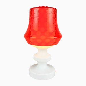 All-Glass Table Lamp, Former Czechoslovakia, 1960s-TZ-2018675