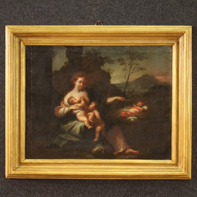 Allegory of Motherhood, 1740, Oil on Canvas, Framed-RP-2016319