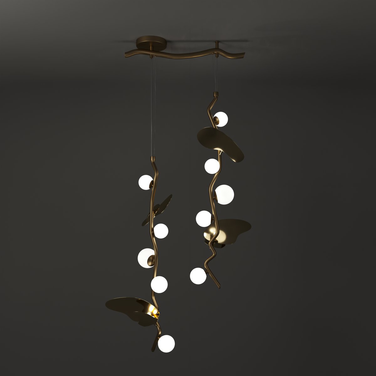 Almond Pendant Lamp by Creativemary