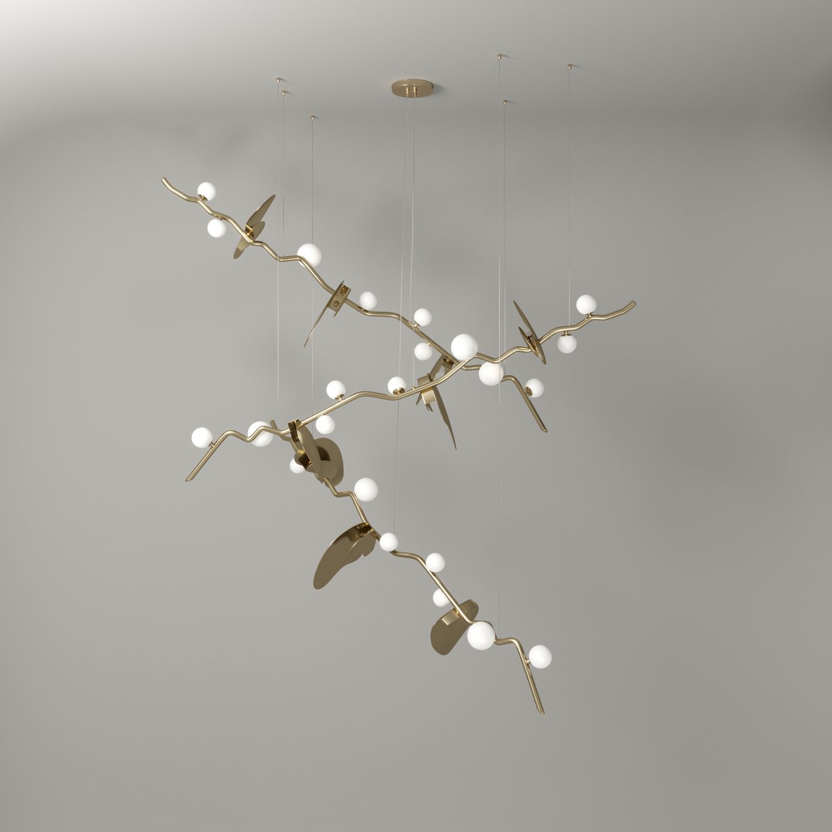 Almond Suspension Lamp by Creativemary