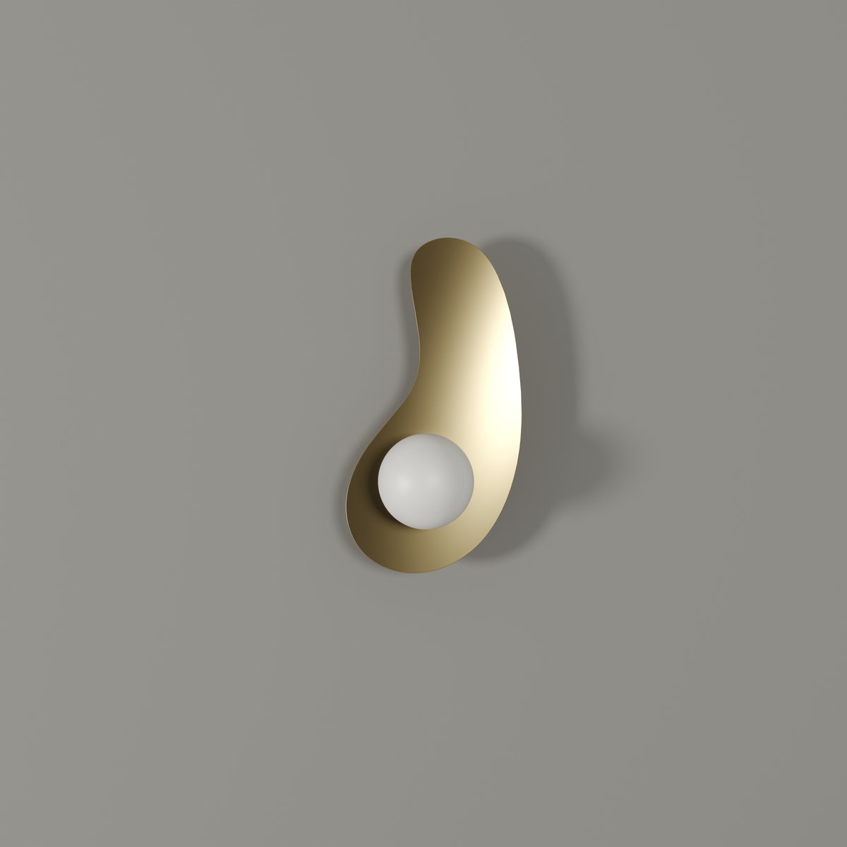 Almond Wall Lamp by Creativemary