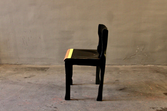 Almost Black Side Chair by Markus Friedrich Staab for Atelier Staab