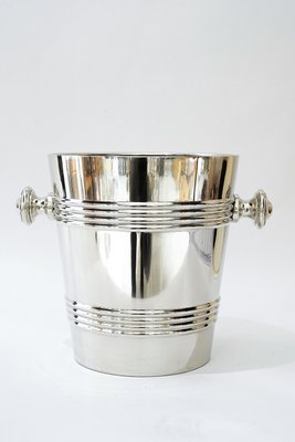 Alpaca Champagne Bucket Round from Berndorf, 1920s-SPD-2036782