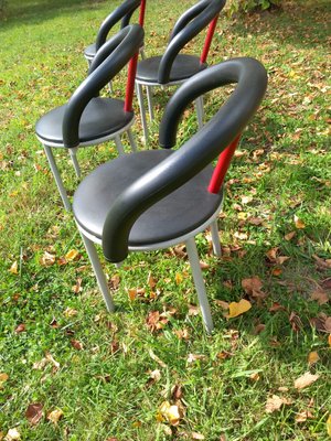 Alpha Chairs by Anna Anselmi for Bieffeplast, 1985, Set of 4-EBW-2023684