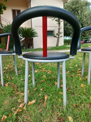 Alpha Chairs by Anna Anselmi for Bieffeplast, 1985, Set of 4-EBW-2023684