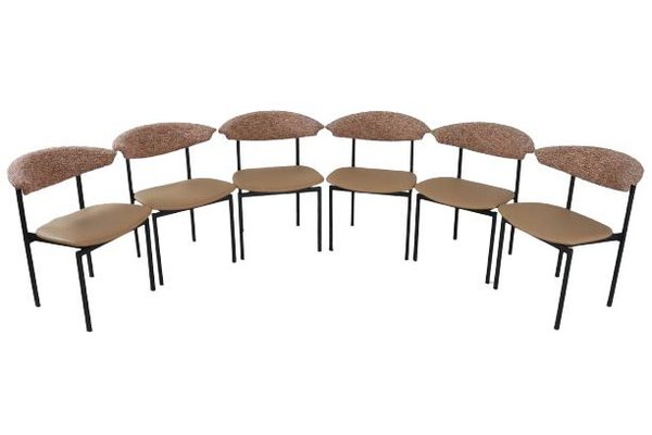 Alpha Chairs by Rudolf Wolf, Set of 6-FYZ-1338252