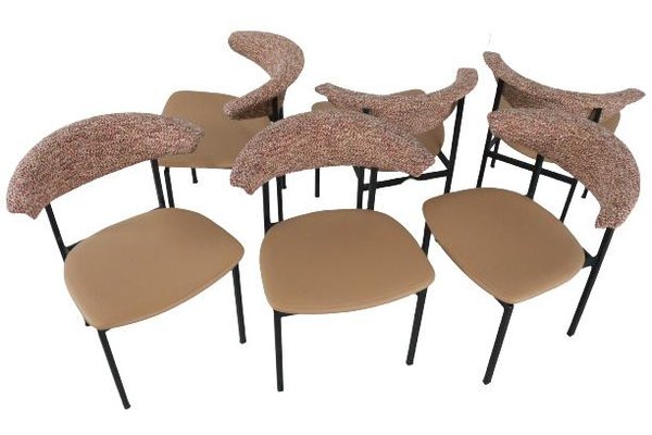 Alpha Chairs by Rudolf Wolf, Set of 6-FYZ-1338252