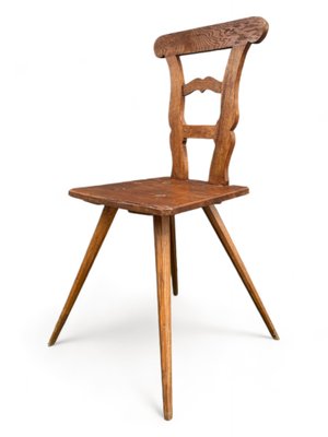 Alpine Chair in Oak Wood, 1850s-BGS-2017246