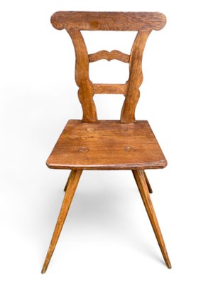 Alpine Chair in Oak Wood, 1850s-BGS-2017246