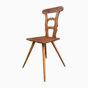 Alpine Chair in Oak Wood, 1850s-BGS-2017246