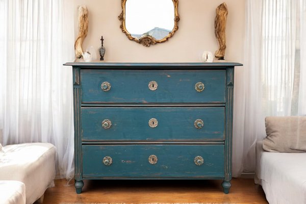 Alpine Painted Chest of Drawers, 1850s-BGS-2020417