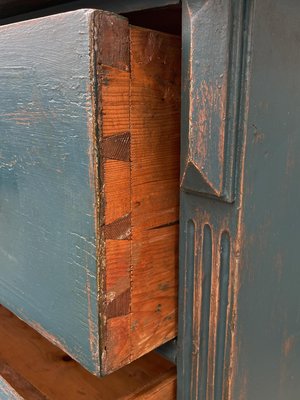 Alpine Painted Chest of Drawers, 1850s-BGS-2020417