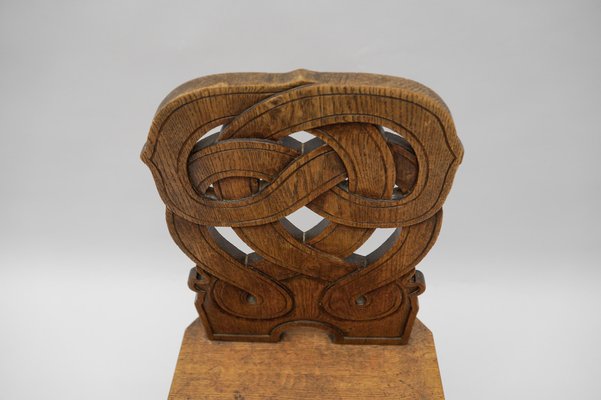 Alsatian Chair with Interlacing Pattern, France, 1930s-KQB-1768239