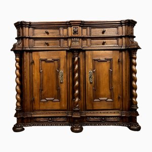 Alsatian Stained Solid Wood Buffet-MWB-1782686