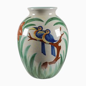 Aluminia Hand Painted Vase-MTD-1399806