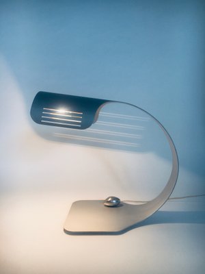 Aluminium Colomba Design Desk Lamp by Walter & Moretti, France, 1972-RQV-1441842