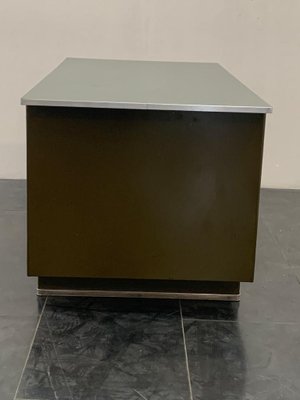 Aluminium Desk with Laminate Top from Carlotti, 1950s-IJR-885670