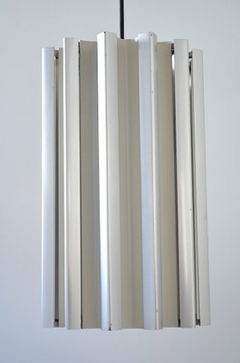 Aluminium Fins Ceiling Lamp, 1960s-OV-614263